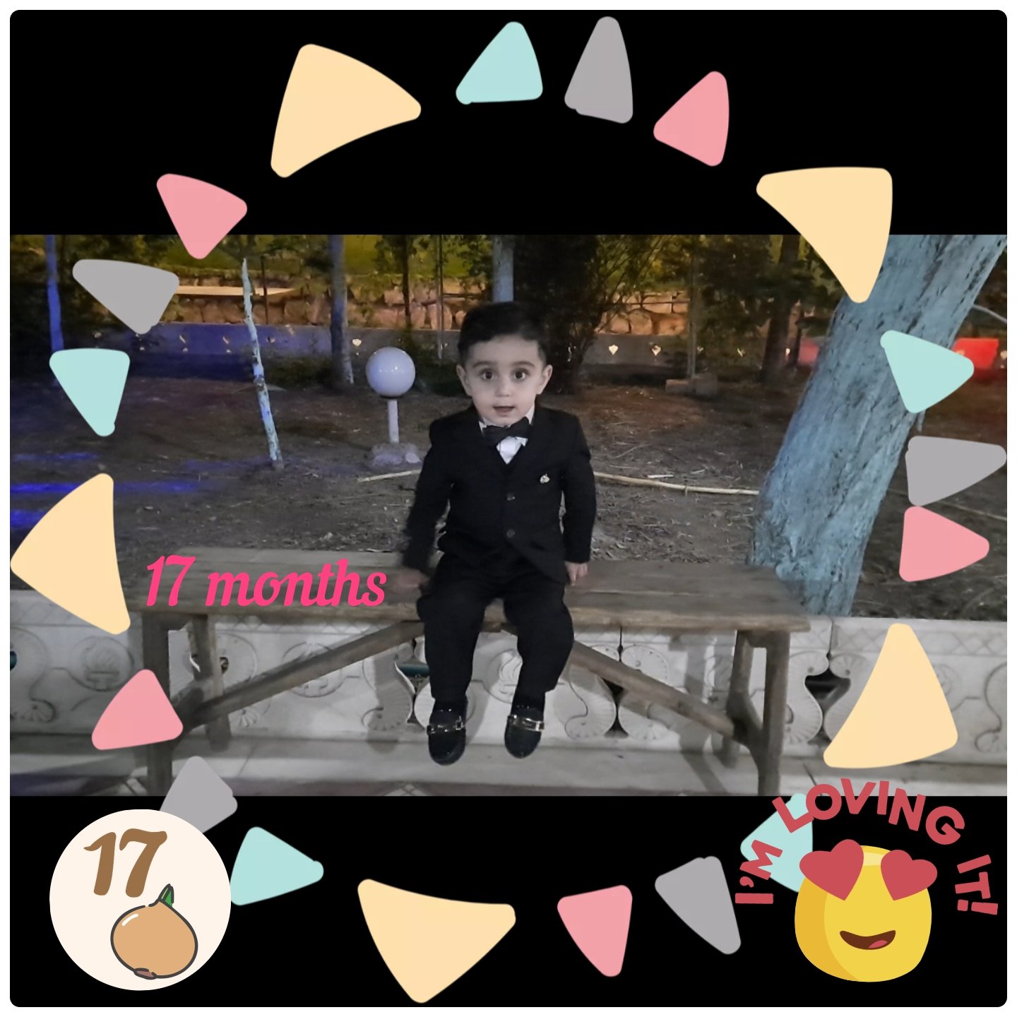 هفده ماهگی کودک سورنا حبیبی