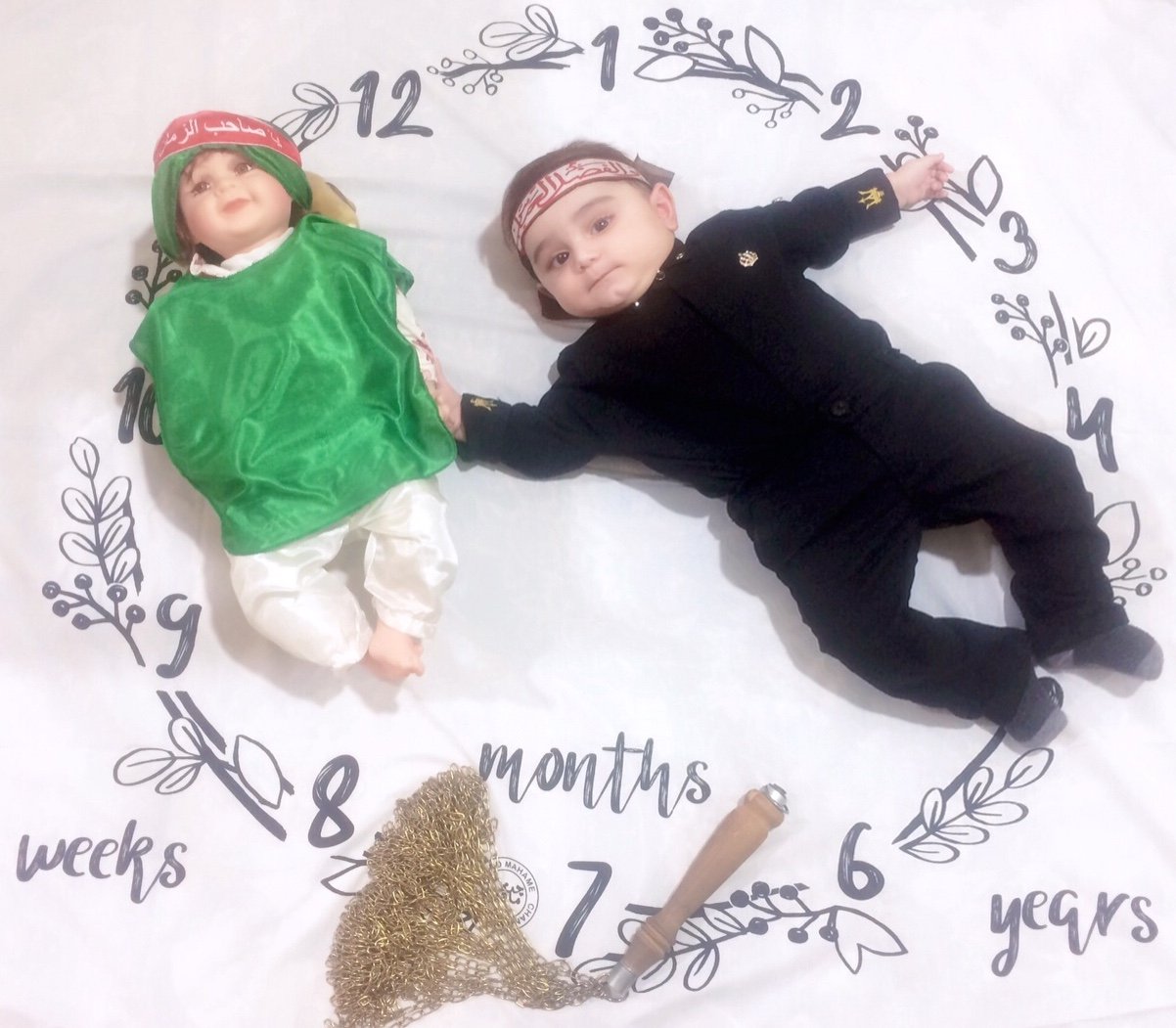 چهار‌دست و پا رفتن نوزاد سورنا حبیبی