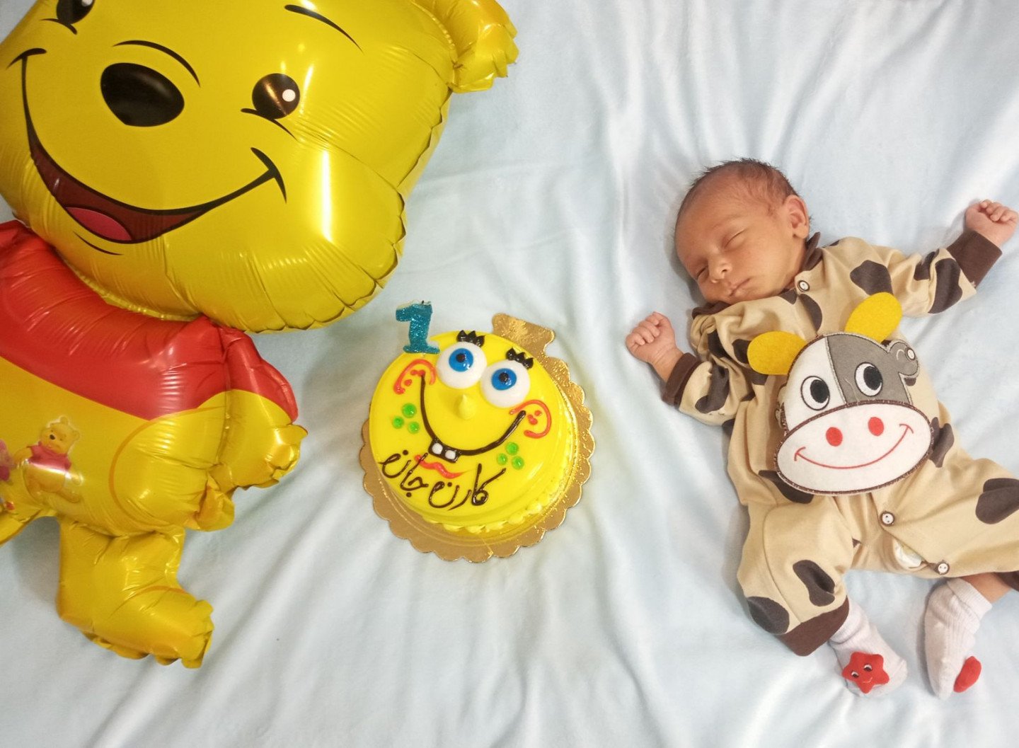 یک ماهگی نوزاد کارن باقریان