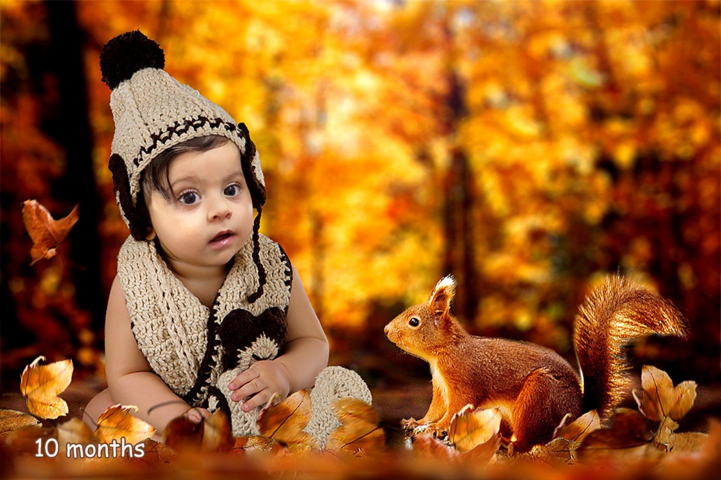 ده ماهگی نوزاد آدرین اعرابیان