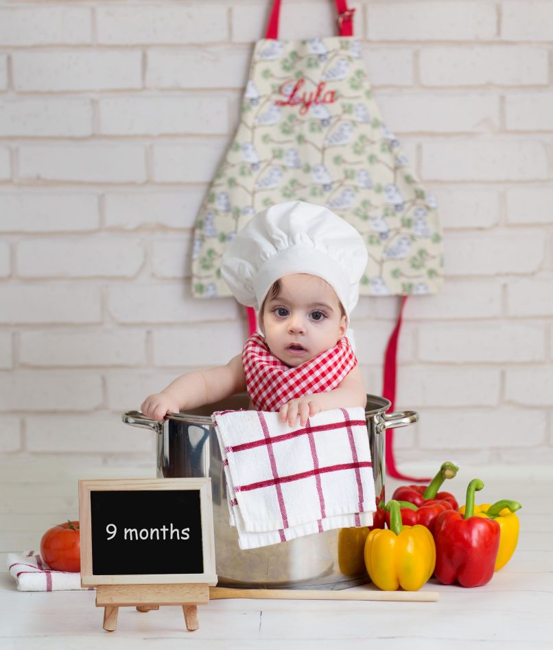 نه ماهگی نوزاد آدرین اعرابیان