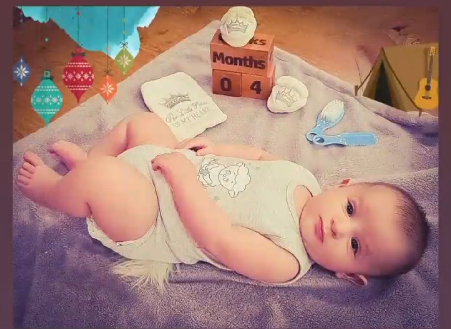 چهار ماهگی نوزاد ونداد ابراهیمی نیا