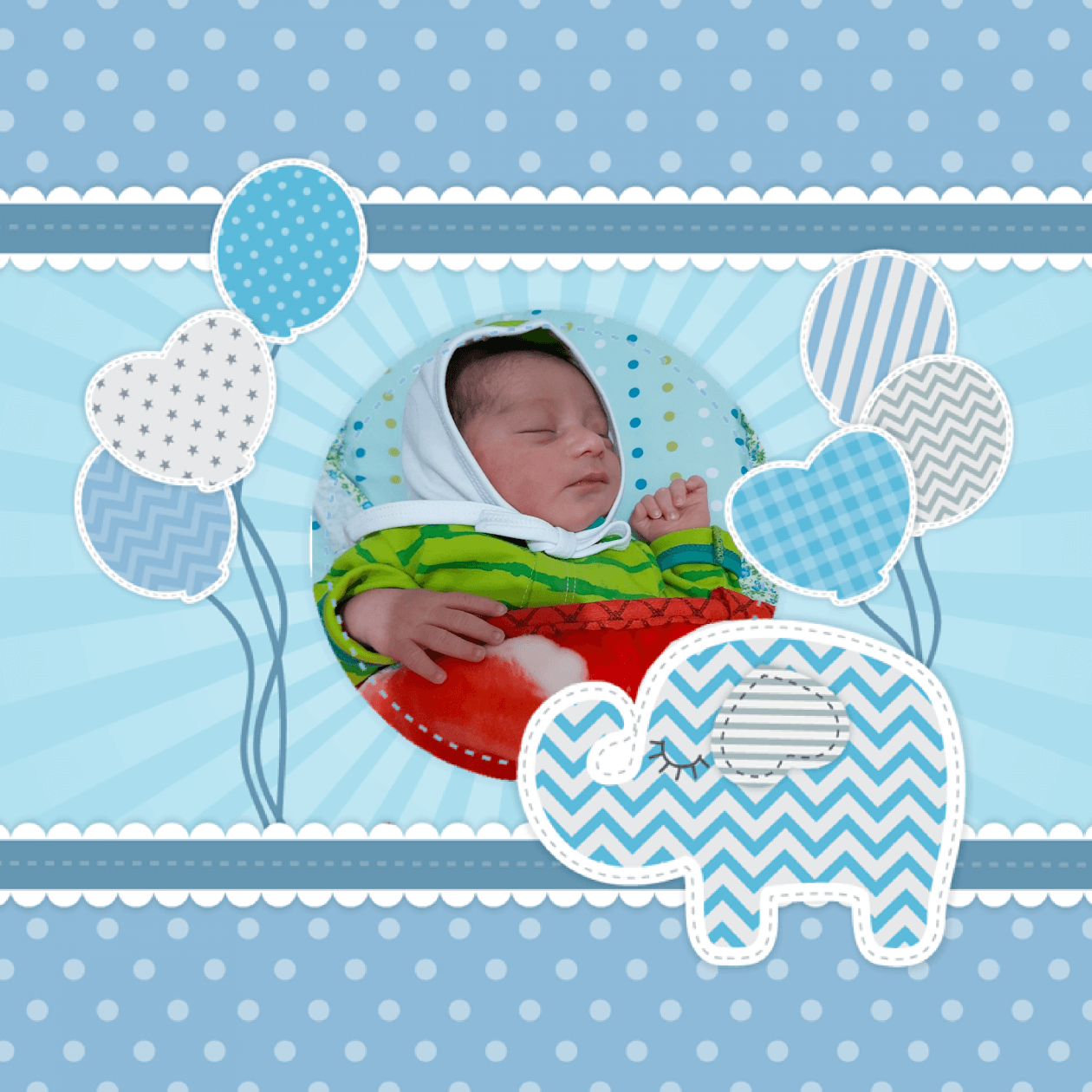 متولد شدن نوزاد محمدصالح فقیهی