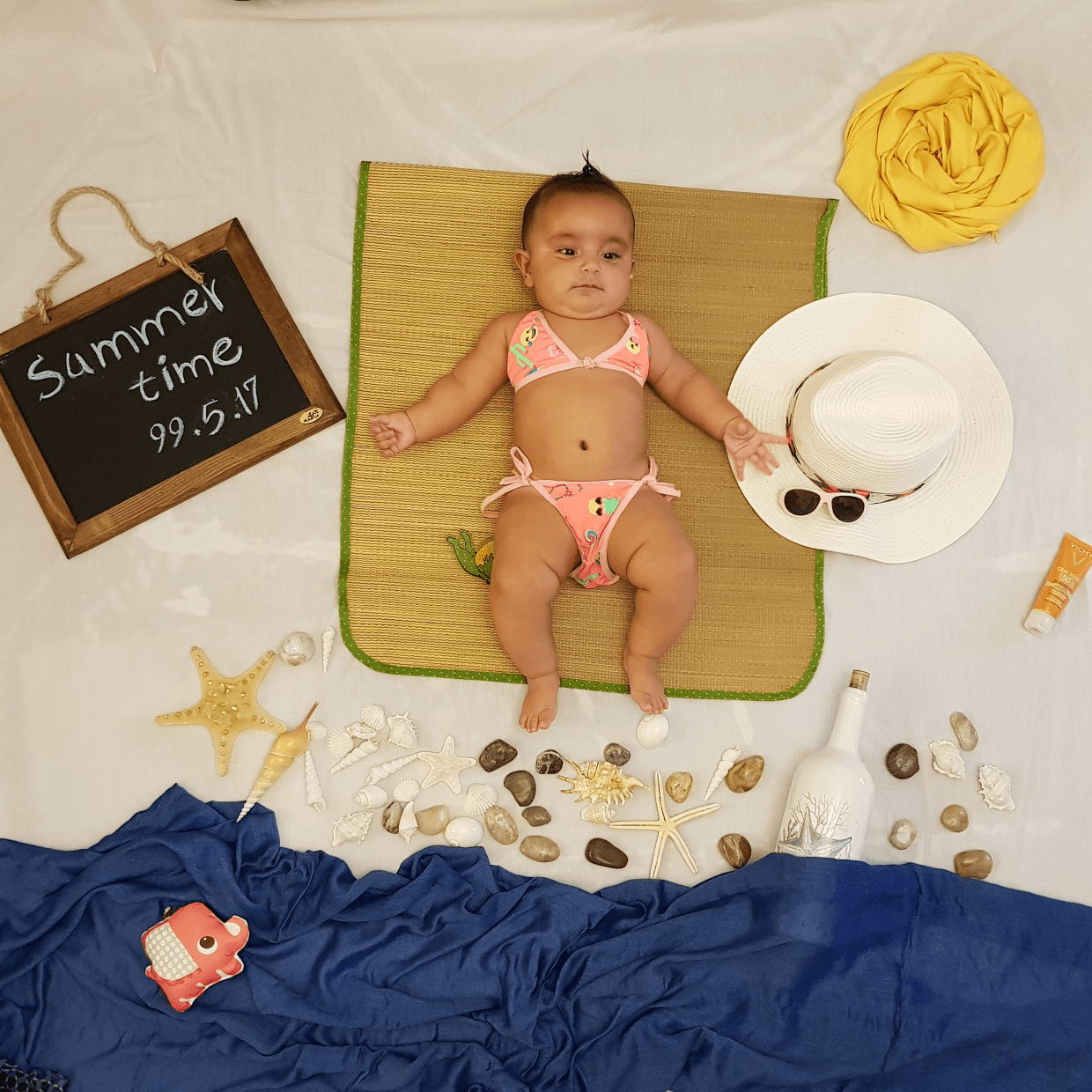 پنج ماهگی نوزاد نیلا آقاجان زاده