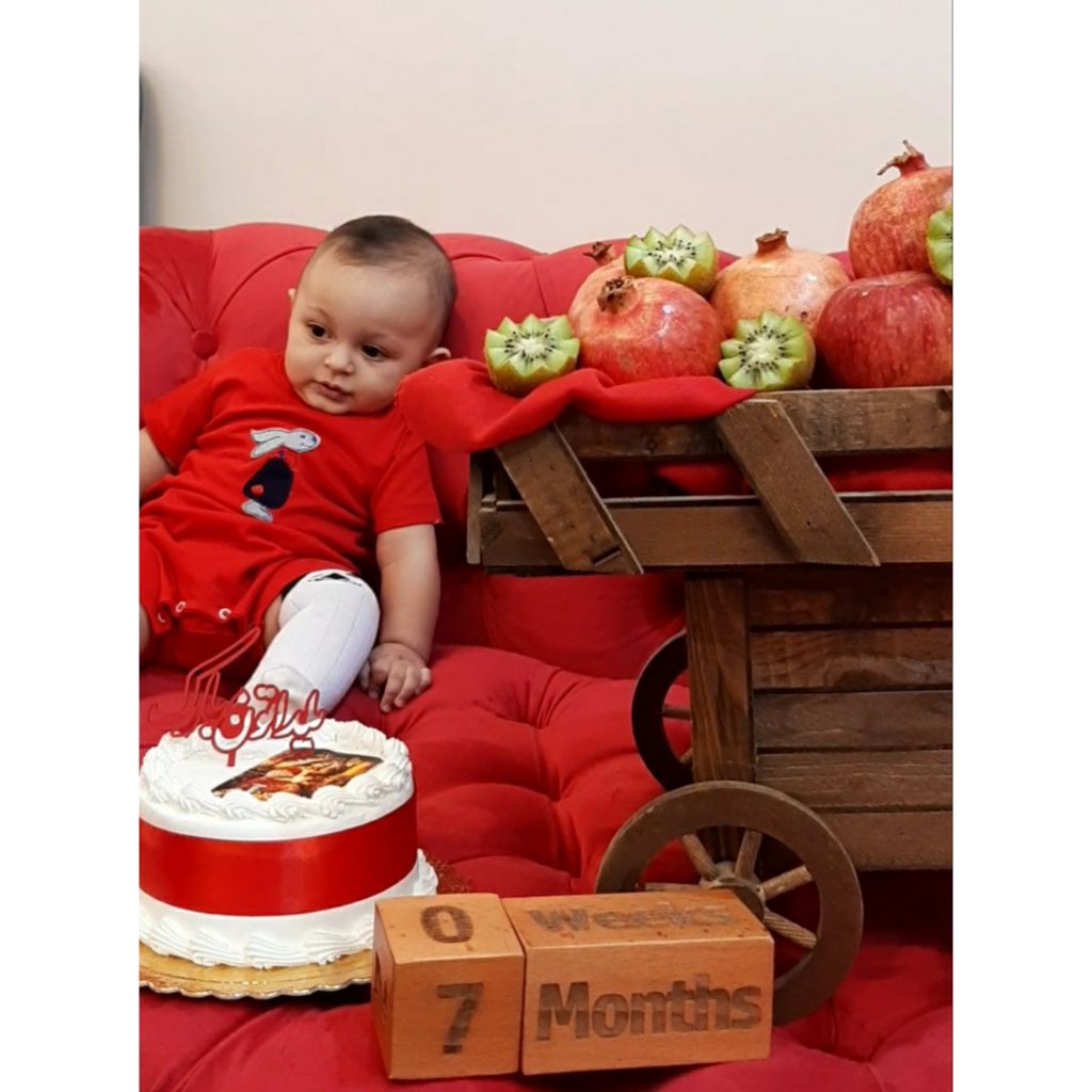 هفت ماهگی نوزاد حسین طالع