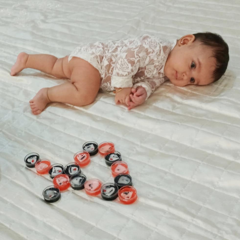 چهار ماهگی نوزاد السا علیزاده