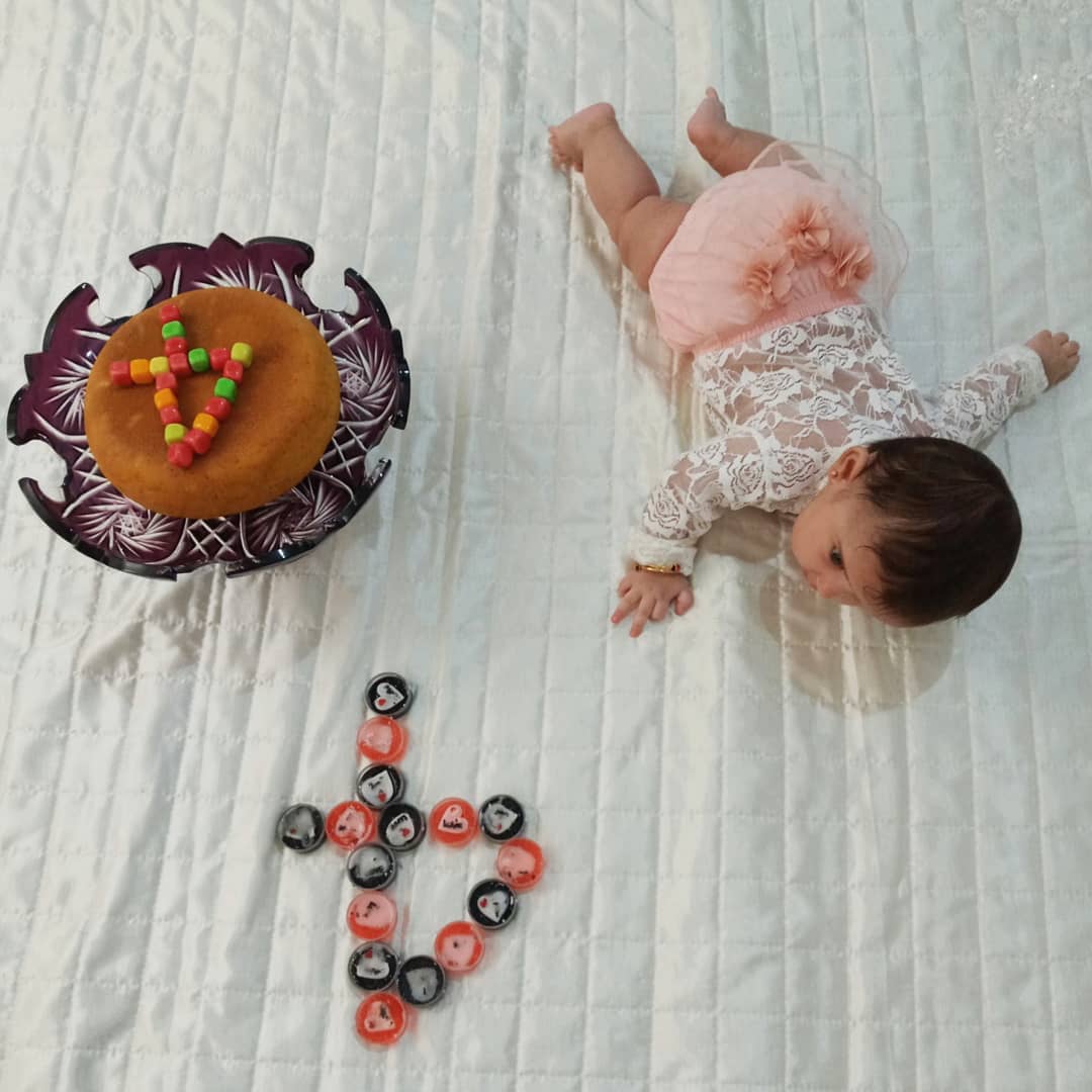 چهار ماهگی نوزاد السا علیزاده