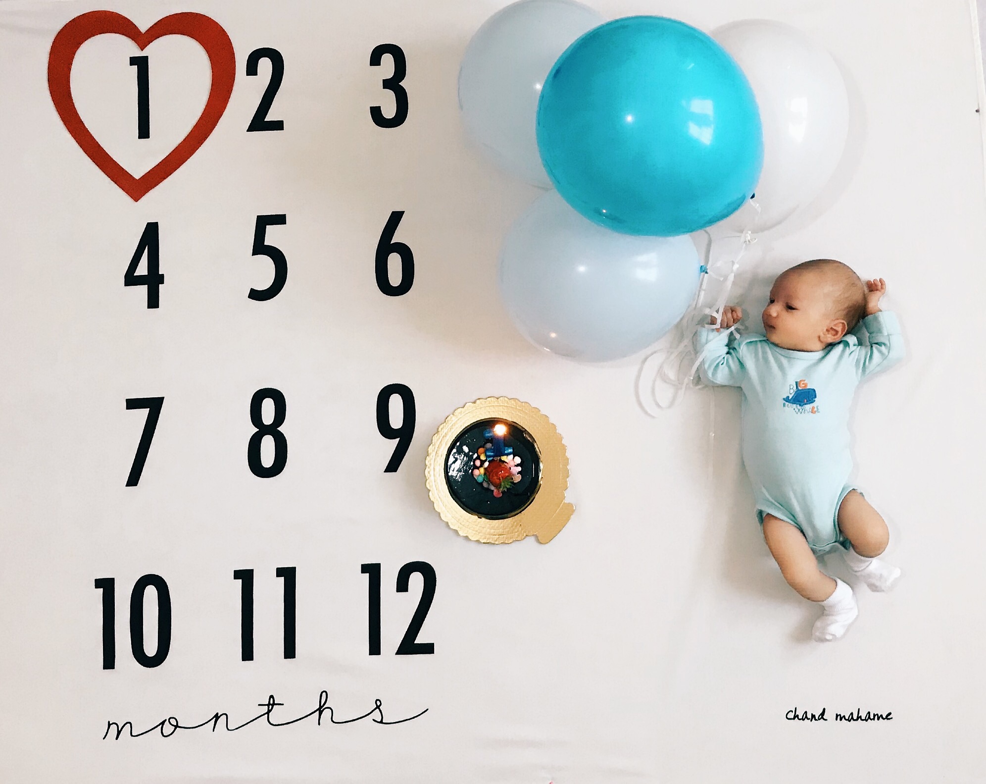 یک ماهگی نوزاد رایان مرادی