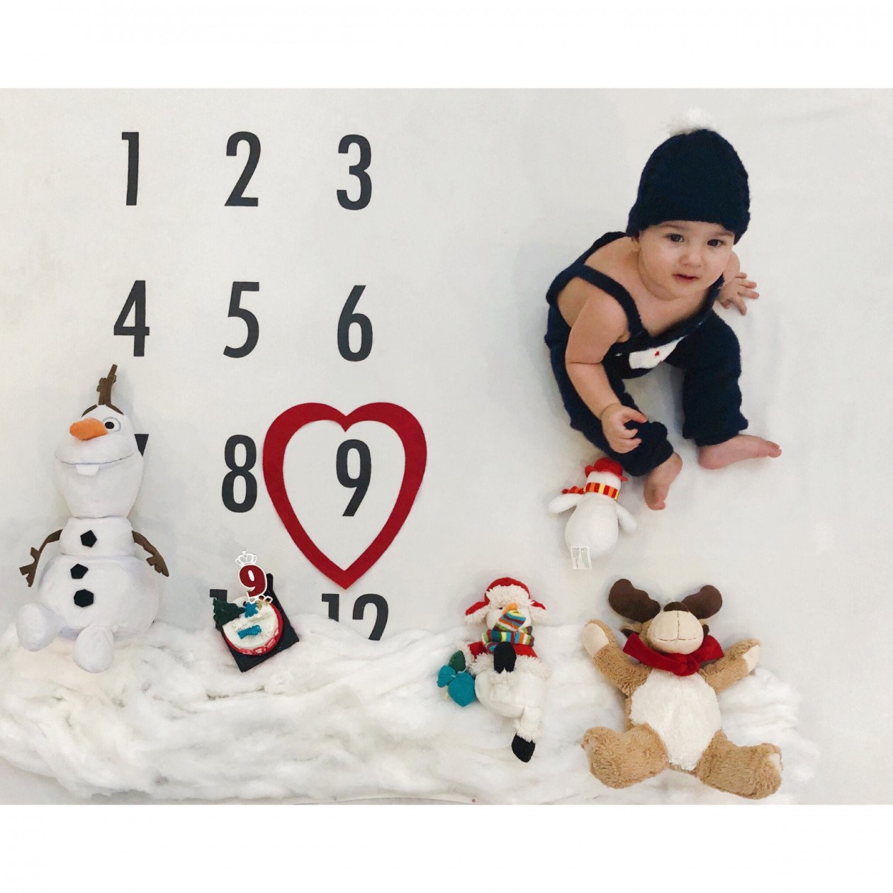 پارچه ماهگرد نوزاد طرح کلاسیک رایان مرادی