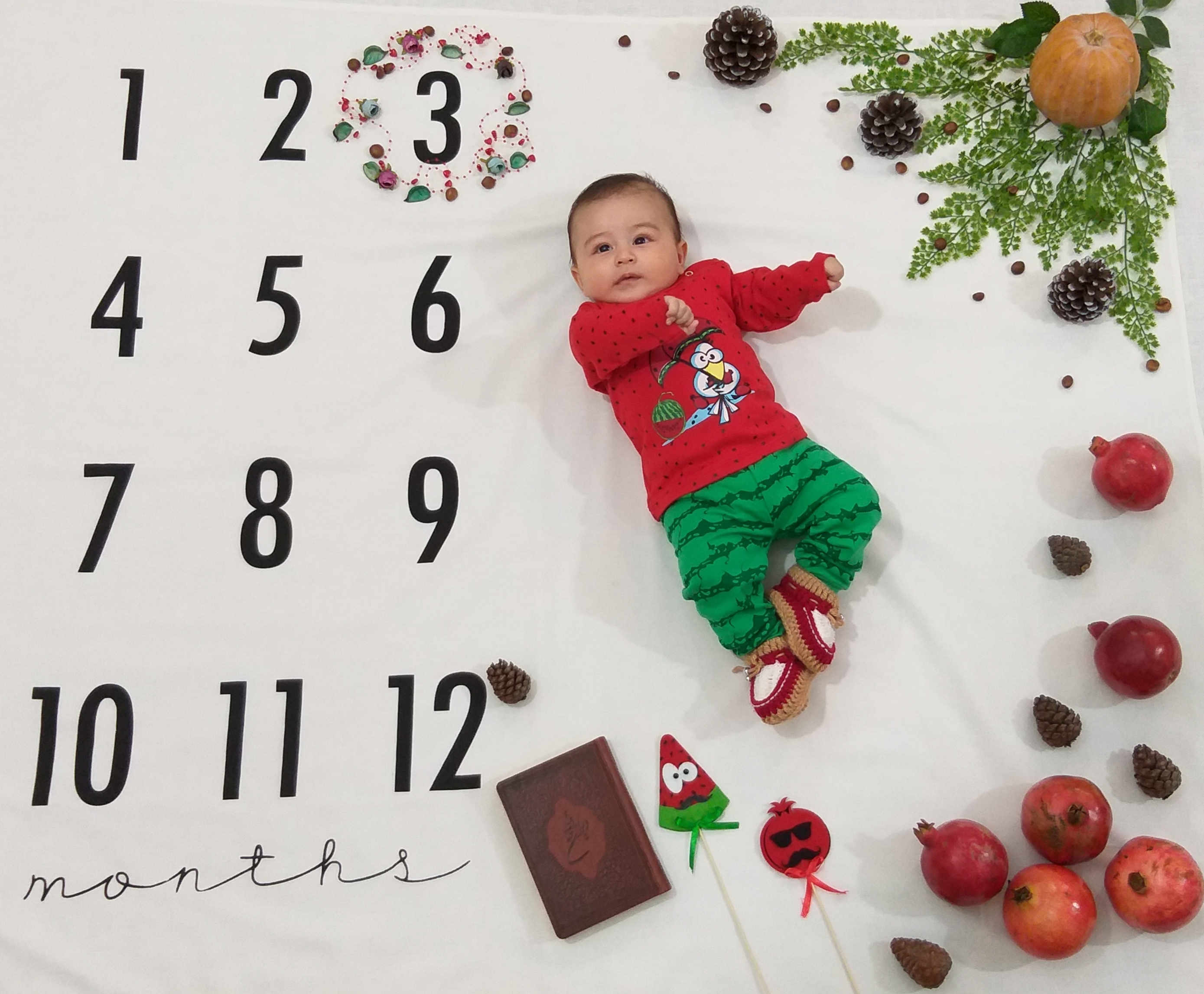 سه ماهگی نوزاد آریا هاشمی