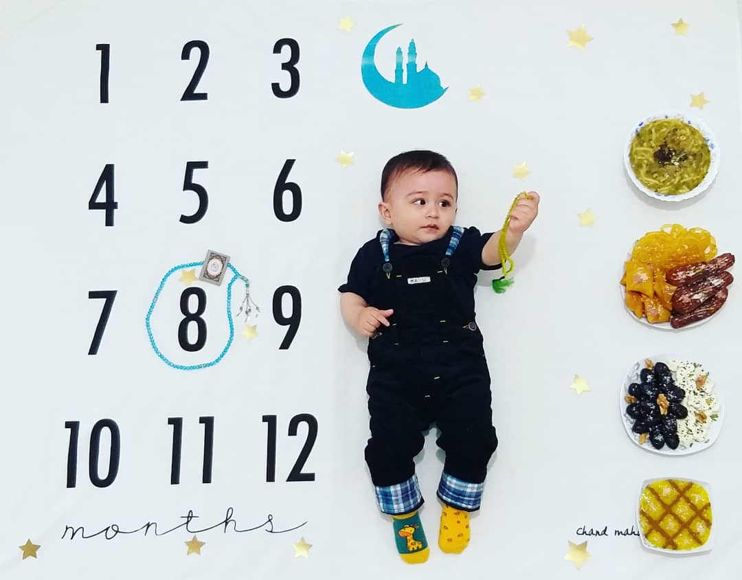 هشت ماهگی نوزاد آریا هاشمی