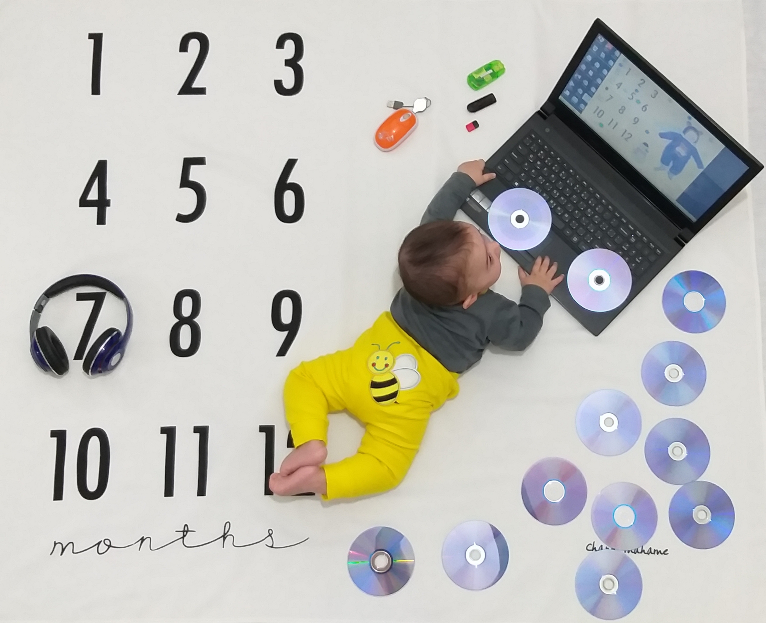 عکس کودک با تم شغلی آریا هاشمی