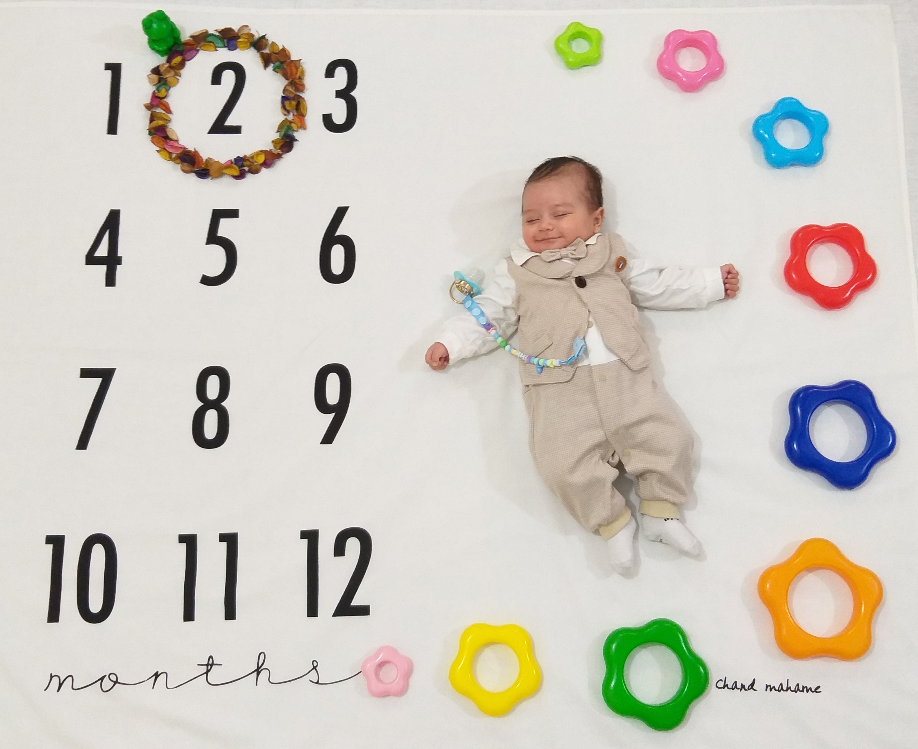 دو ماهگی نوزاد آریا هاشمی