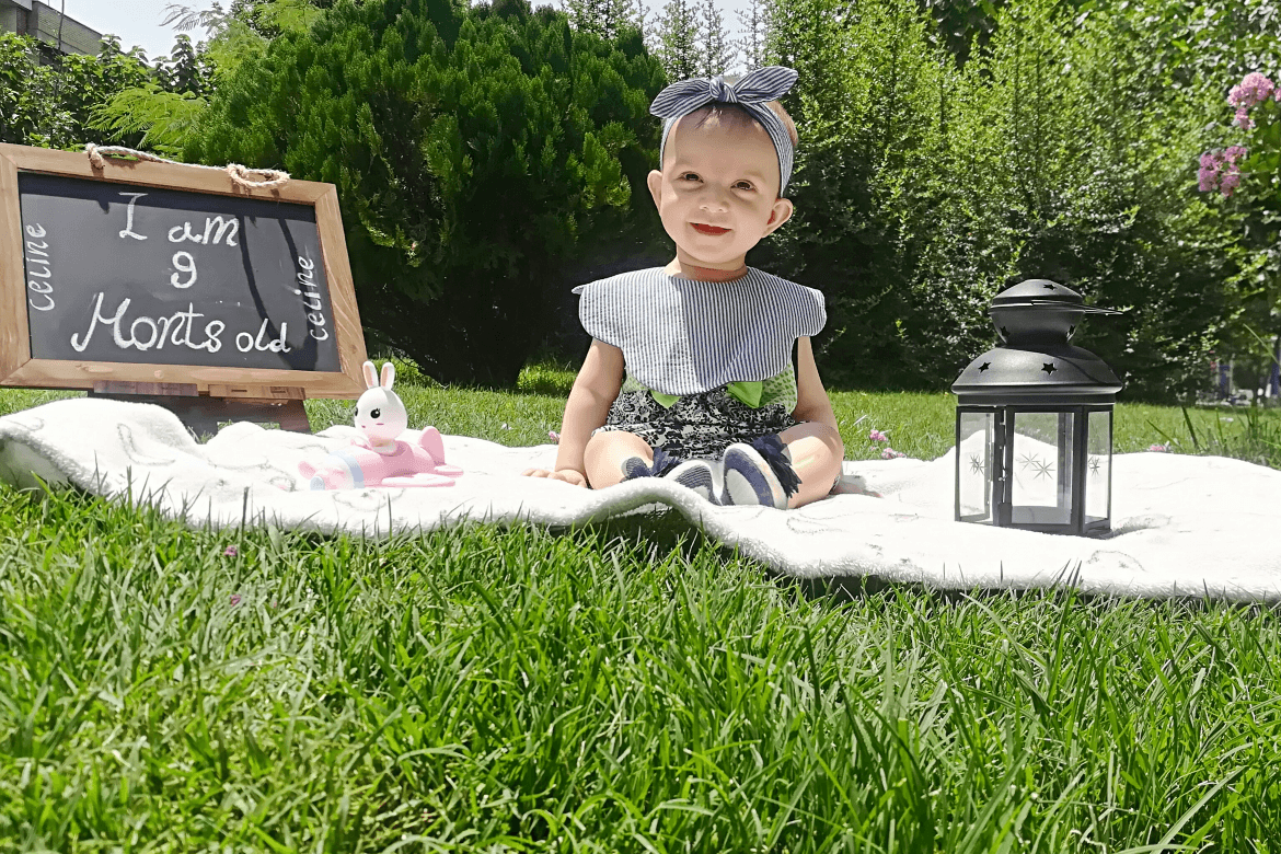 اولین کلمه نوزاد سلین قاسمیه