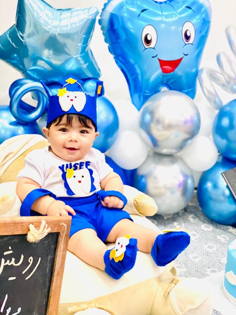 هشت ماهگی نوزاد اميرذولفقار