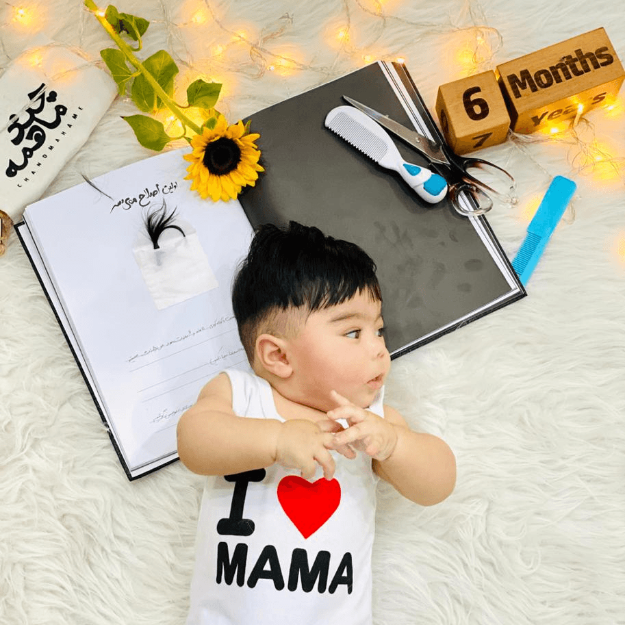 اصلاح موی نوزاد اميرذولفقار