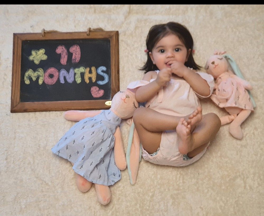 یازده ماهگی نوزاد آوا غفاری