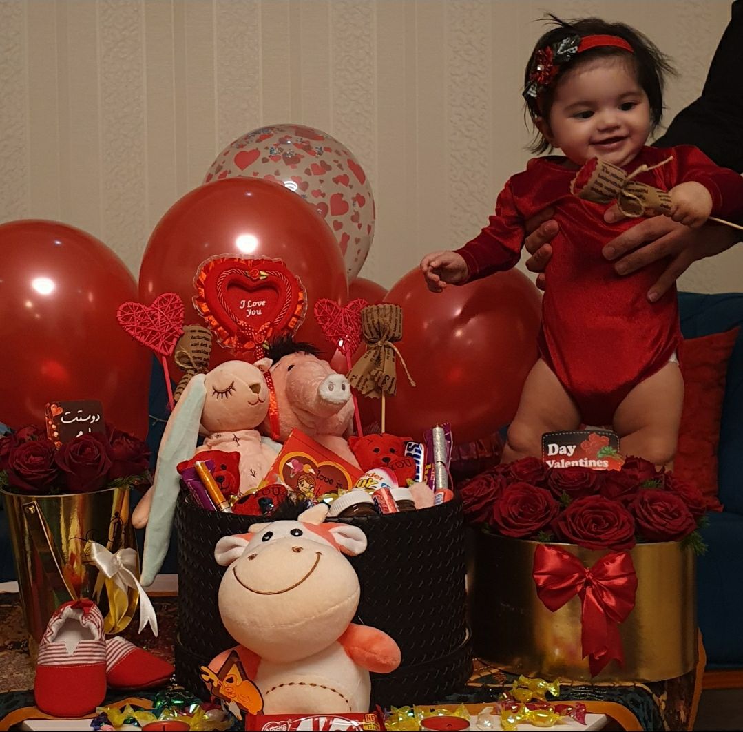 جشن ولنتاین کودک آوا غفاری