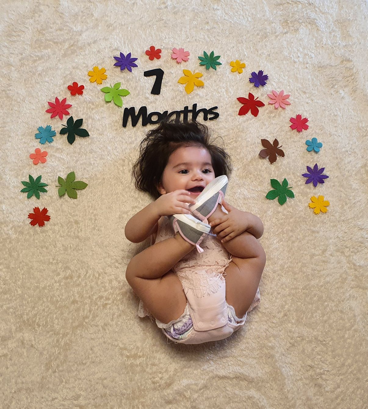 هفت ماهگی نوزاد آوا غفاری