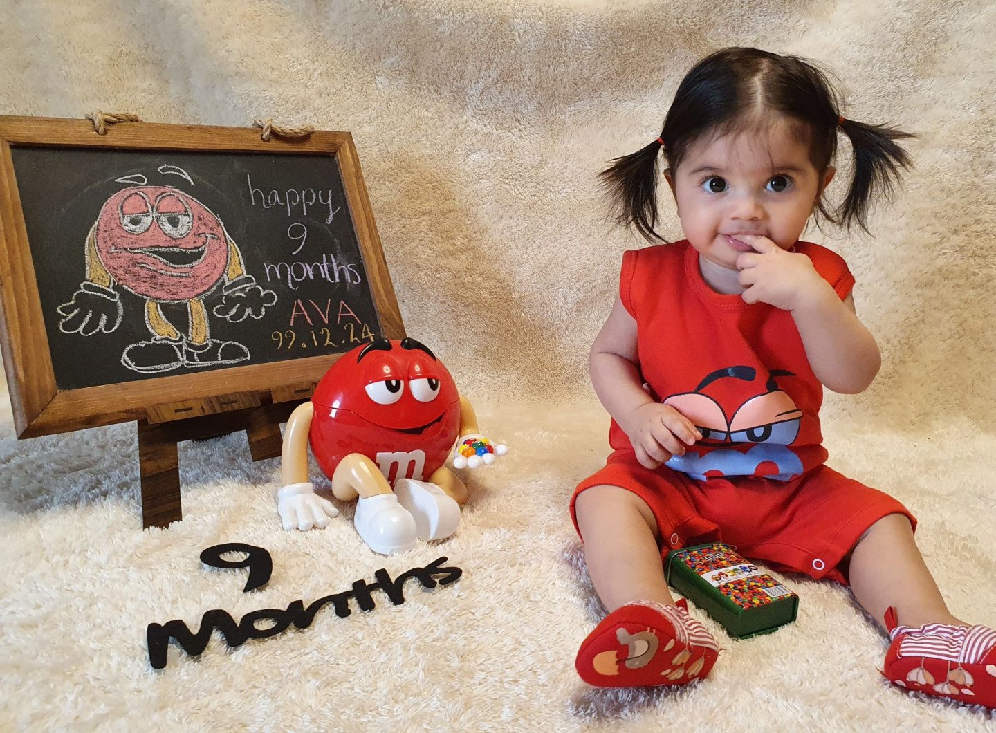 نه ماهگی نوزاد آوا غفاری