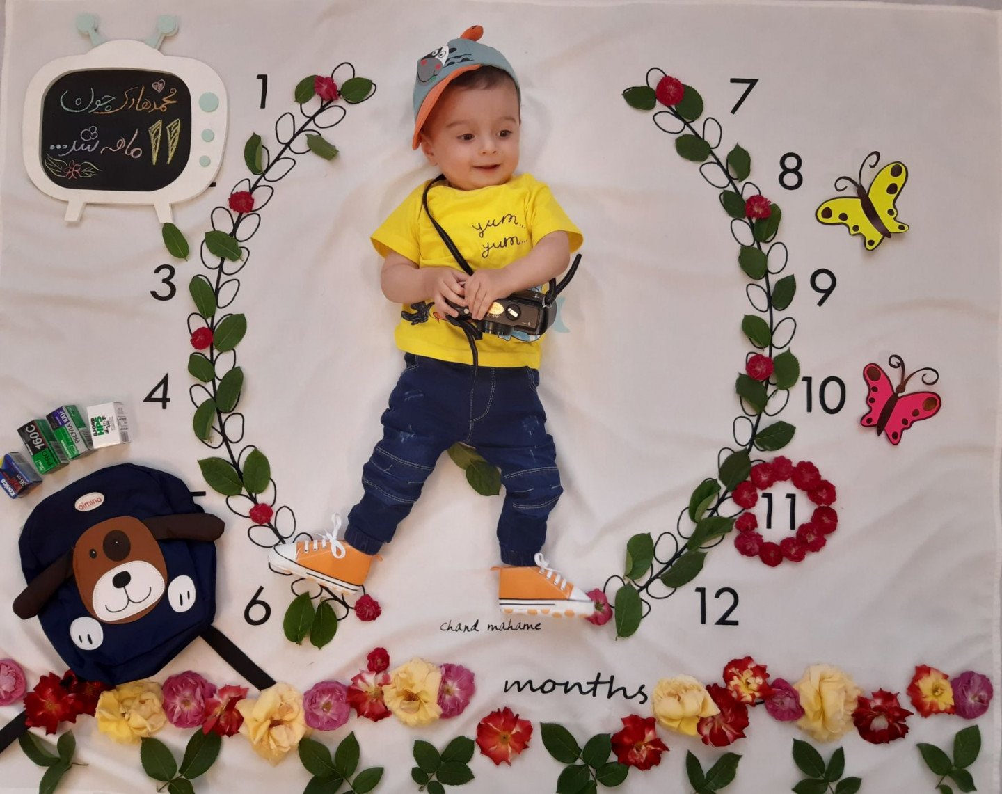 تم عکس بهاری کودک محمدهادی نصیری