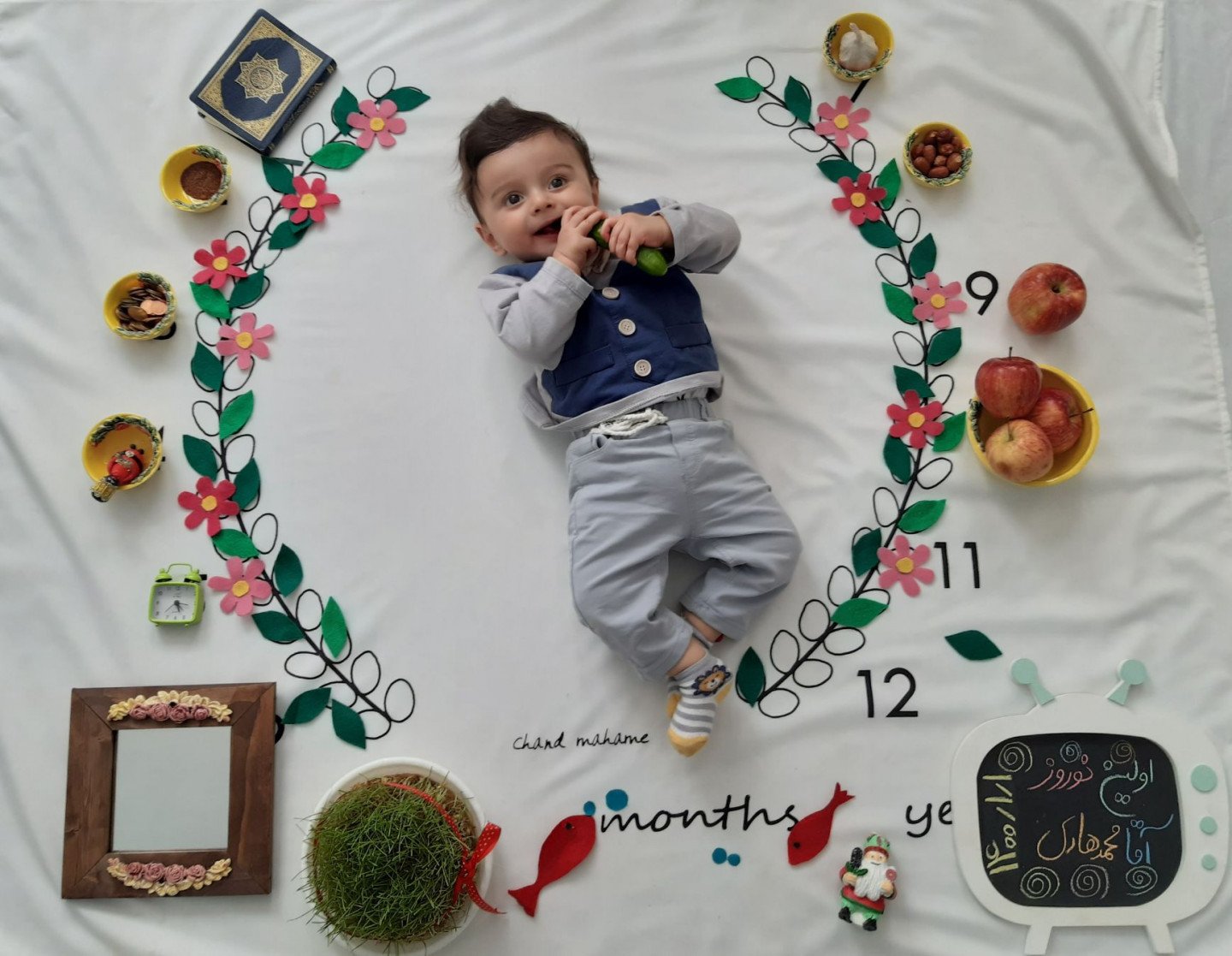 نه ماهگی نوزاد محمدهادی نصیری