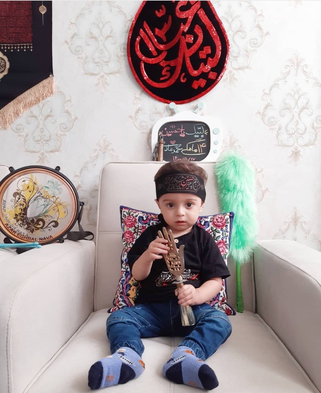 چهارده ماهگی_کودک محمدهادی نصیری