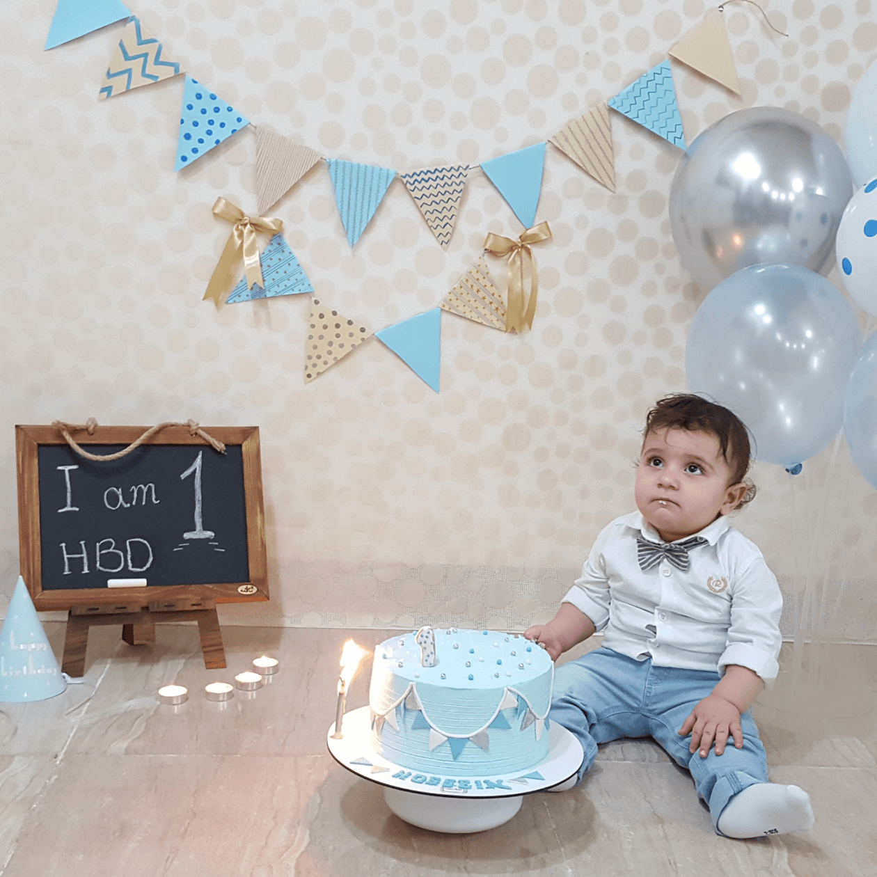 تولد یک سالگی کودک حسین قنبری