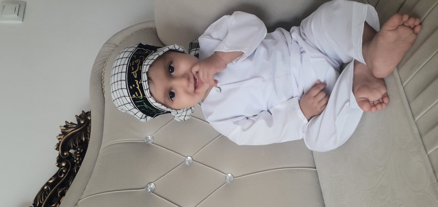 اصلاح موی نوزاد سامیار خانی سرناوی