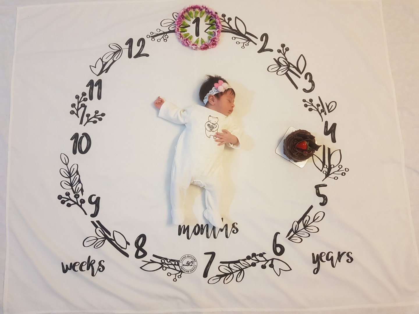 تم عکس زمستانی نوزاد نازگل شاهمیرزالو