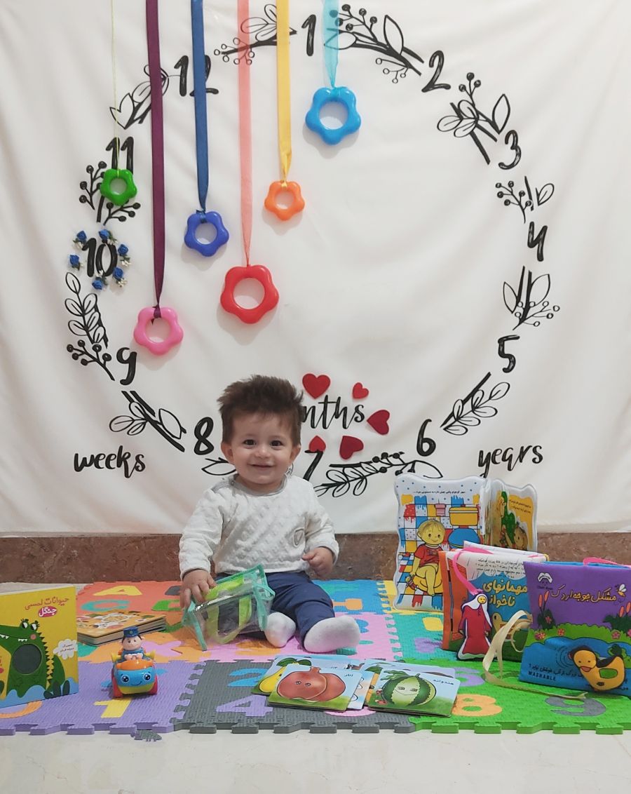 ده ماهگی نوزاد آرمین مهدیان