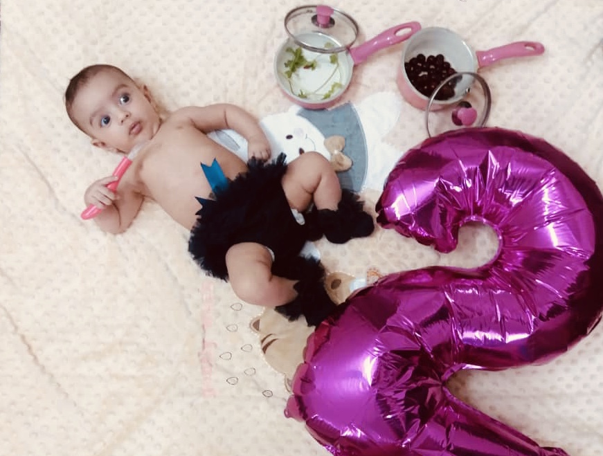 اولین خنده نوزاد لیان معظمی گودرزی