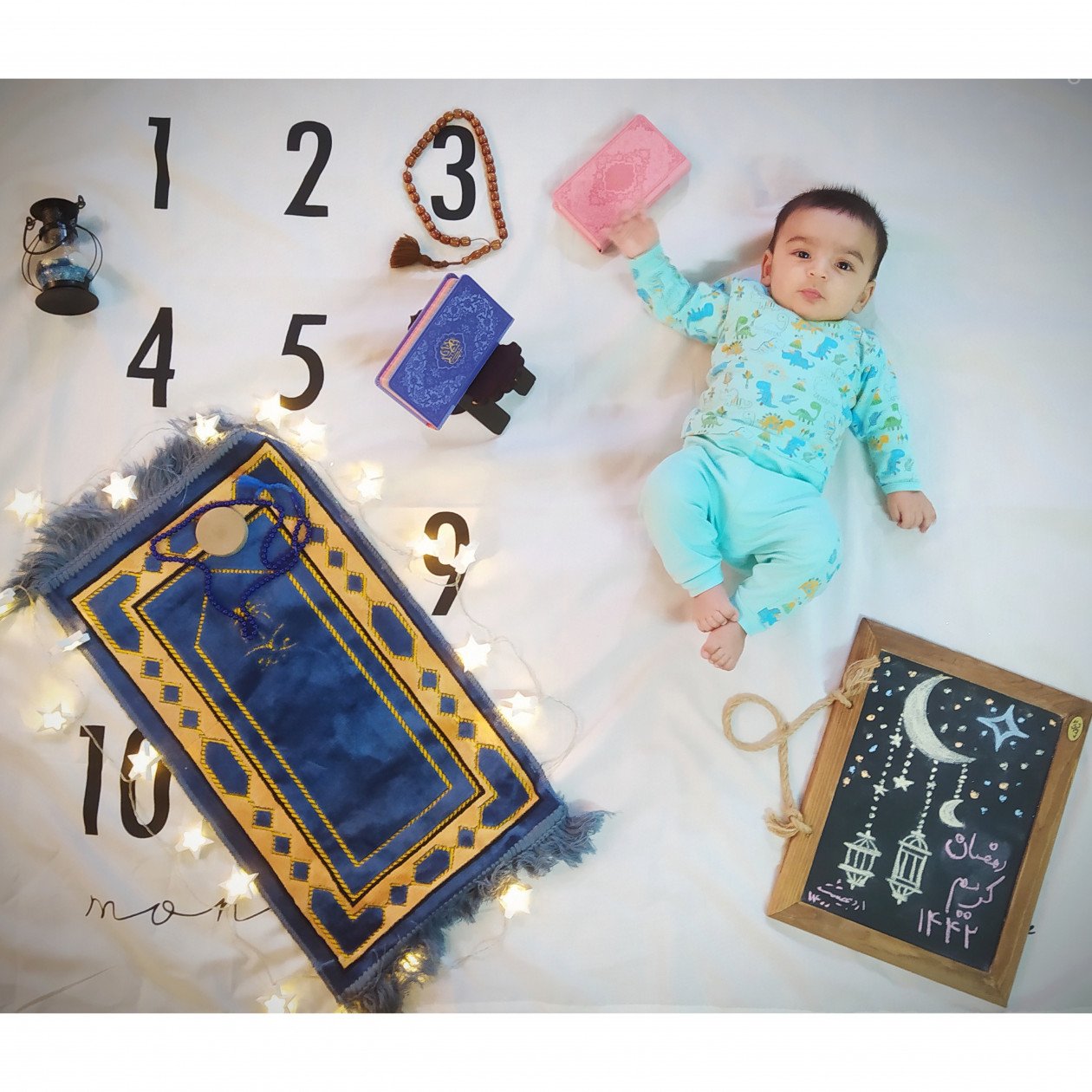 عکس نوزاد پسر سبحان