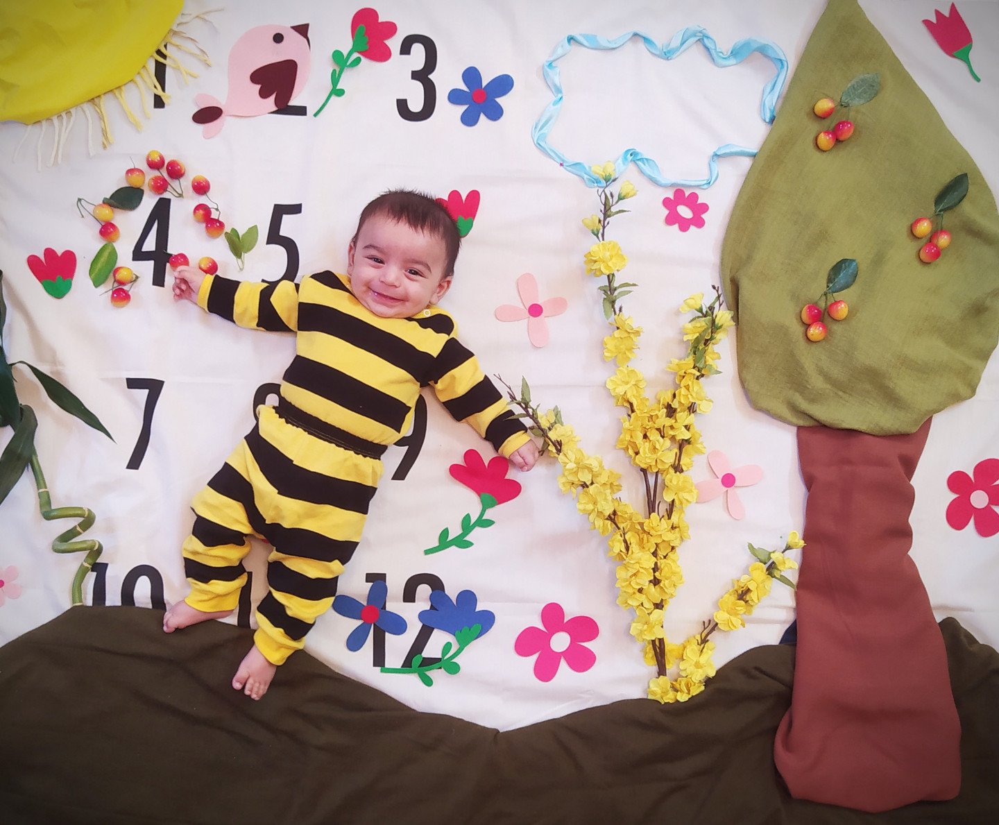 چهار ماهگی نوزاد سبحان