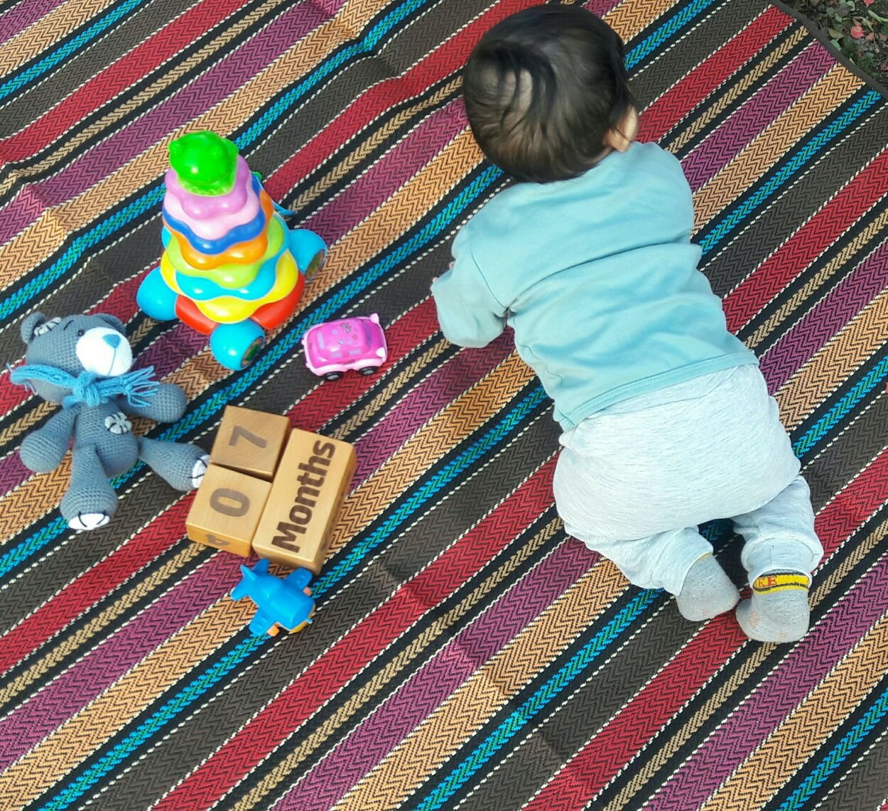 هفت ماهگی نوزاد رایان خوش سیرت