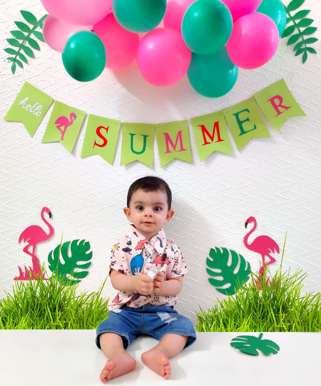 نه ماهگی نوزاد رادین عربی