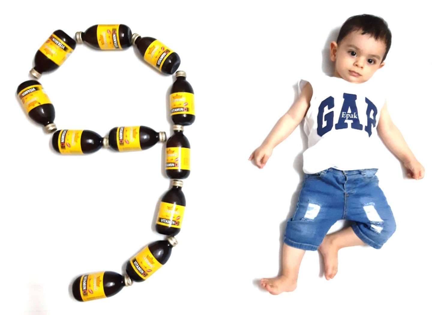 تم عکس تابستانی کودک رادین عربی