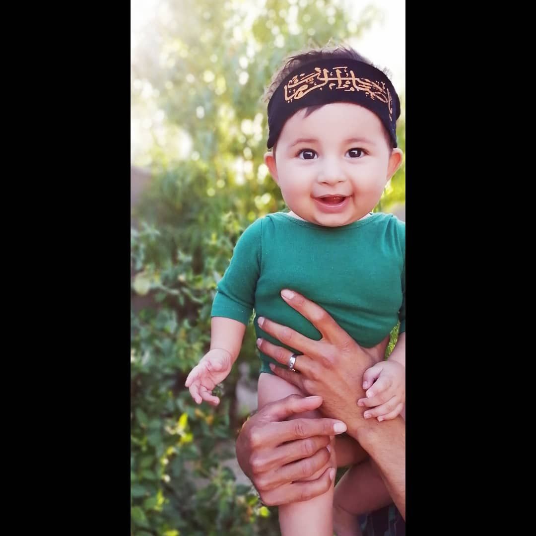 عکس محرم کودک آریا رحمانی