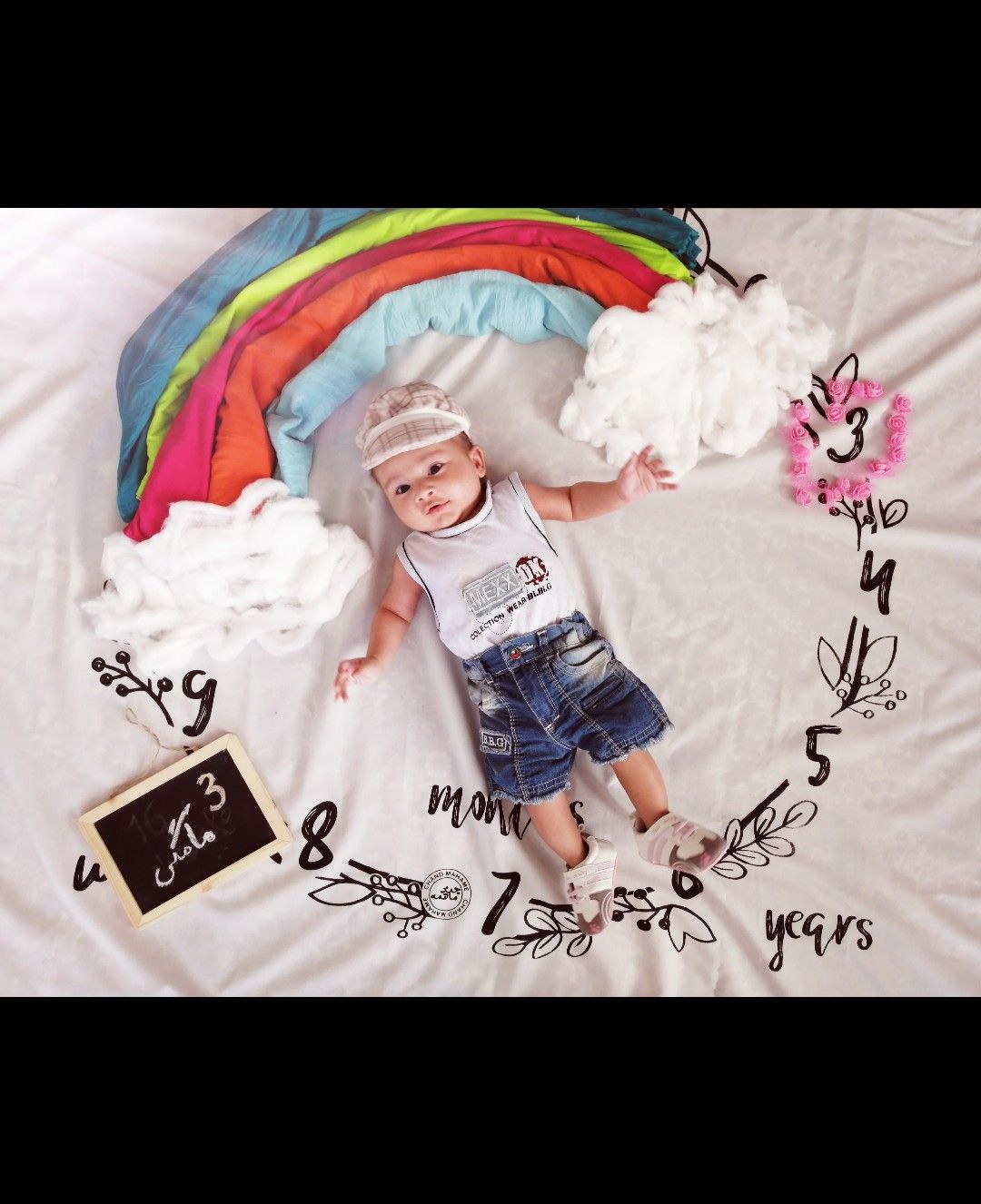 سه ماهگی نوزاد آریا رحمانی