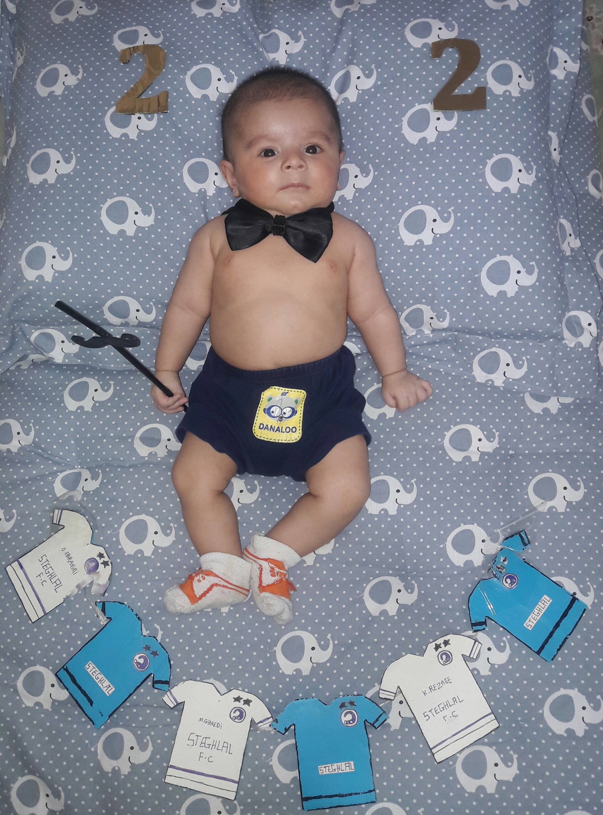 اولین خنده نوزاد مهبد فلاحی