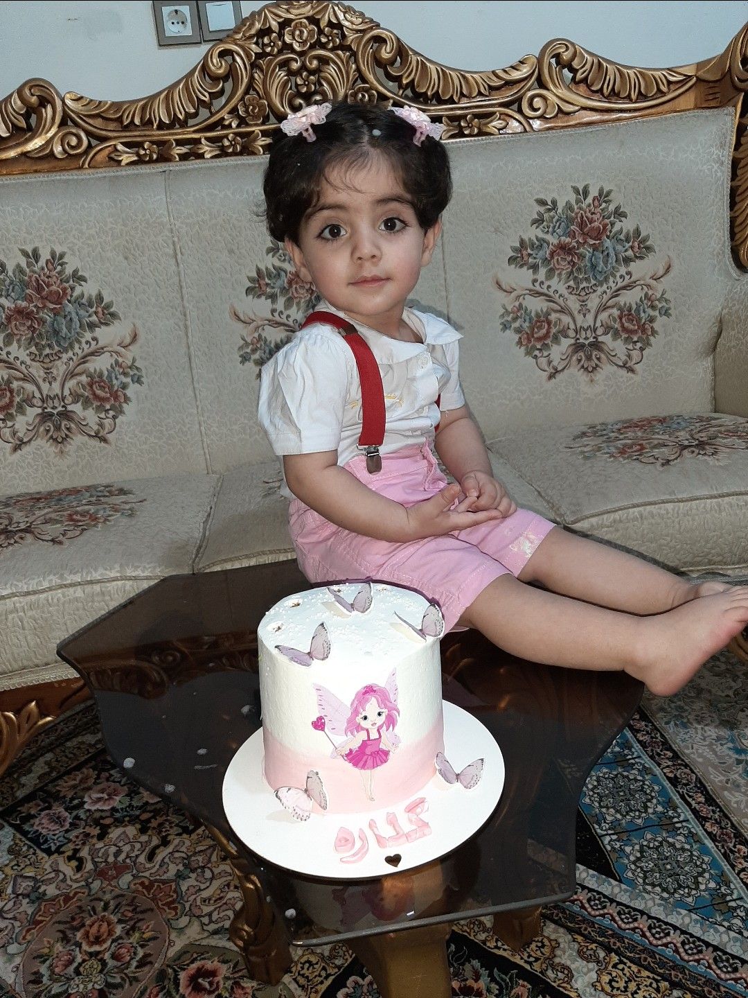 هجده ماهگی کودک گلاره محمودی