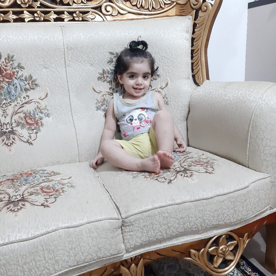 هجده ماهگی کودک گلاره محمودی