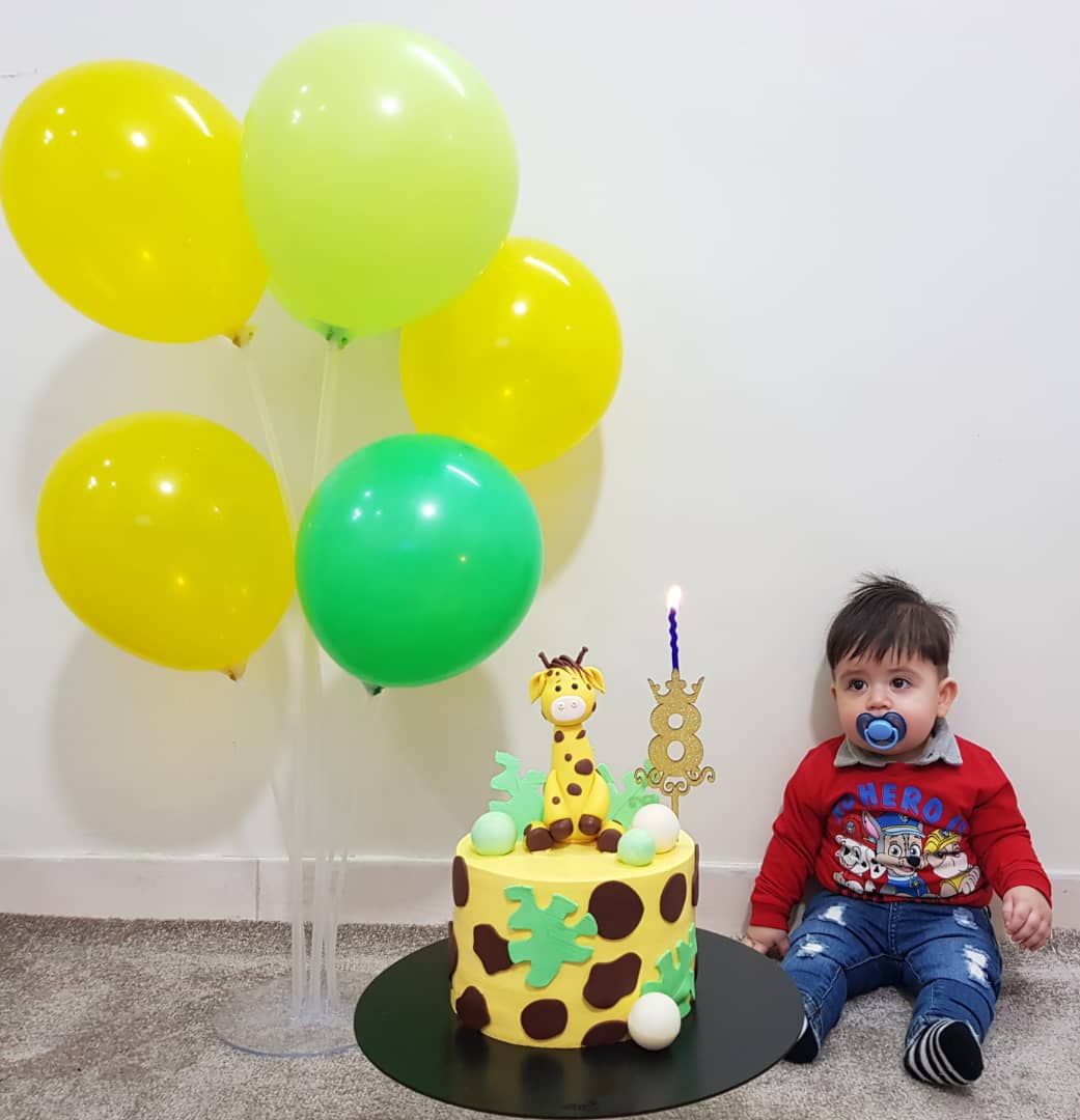 هشت ماهگی نوزاد رهام وثوقی