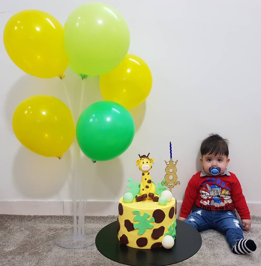 هشت ماهگی نوزاد رهام وثوقی