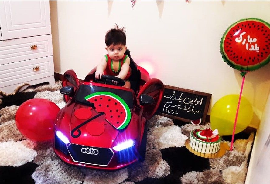 هفت ماهگی نوزاد رهام وثوقی