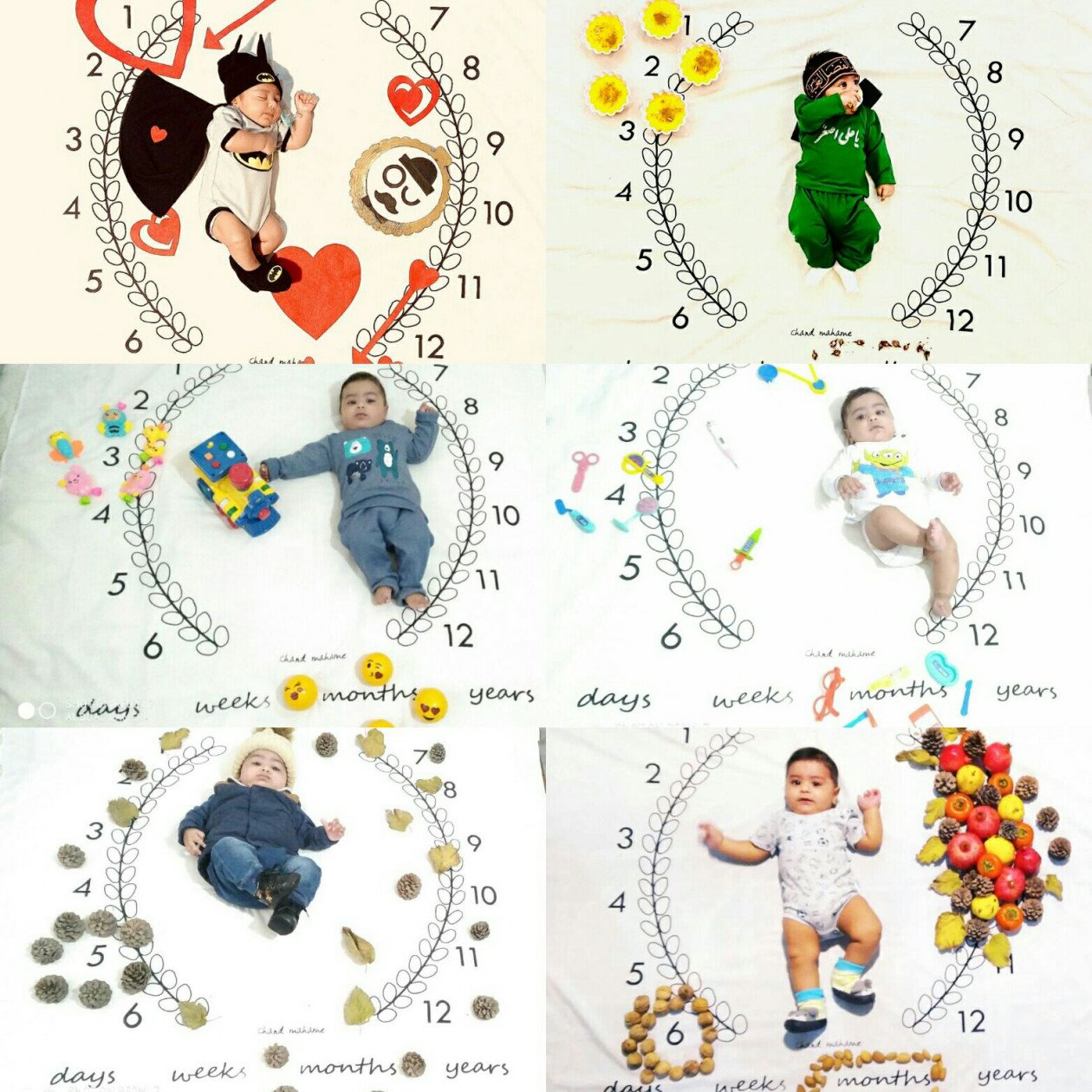 یک ماهگی نوزاد محمدیاسین مرتضوی