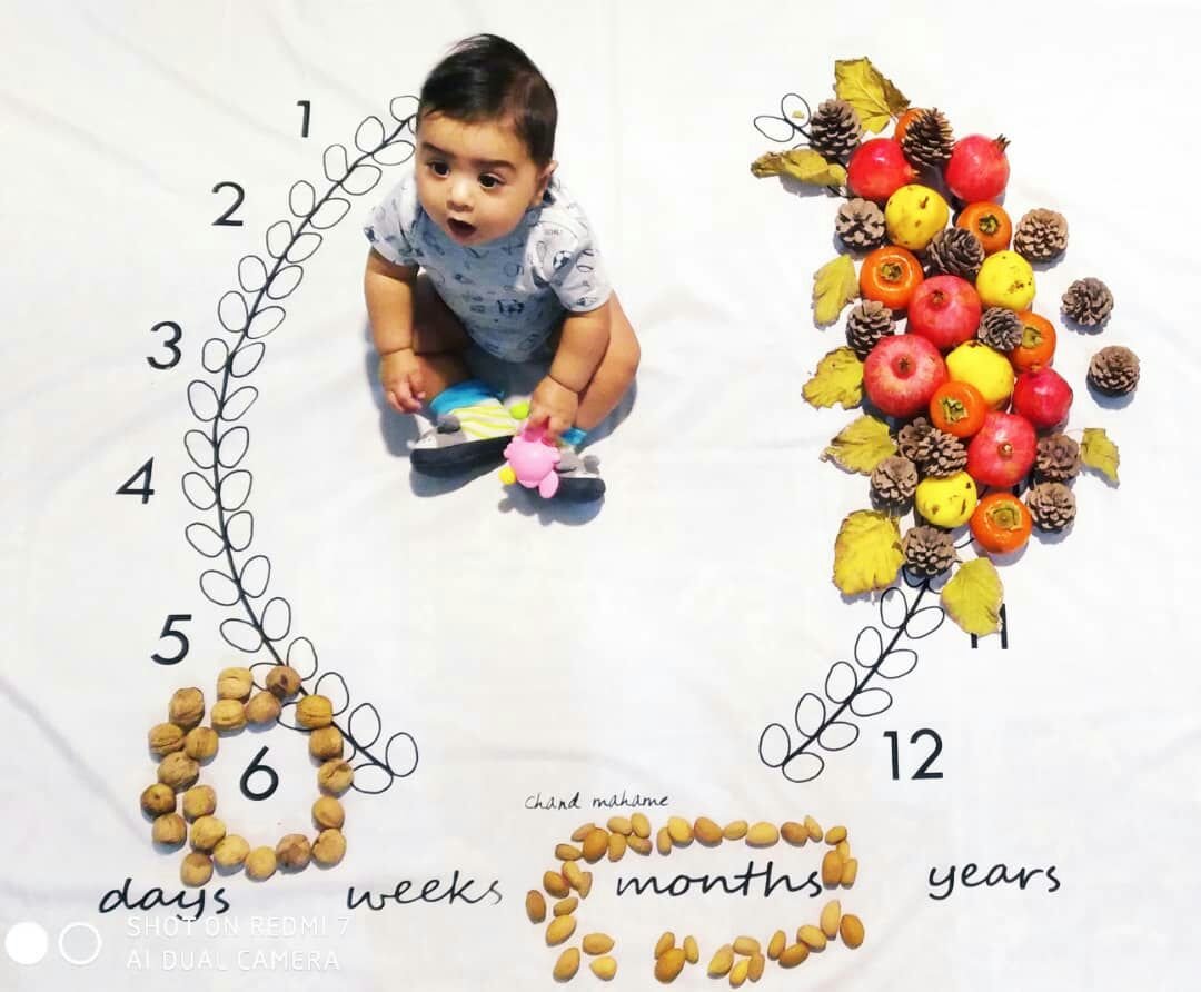 شروع غذای کمکی محمدیاسین مرتضوی