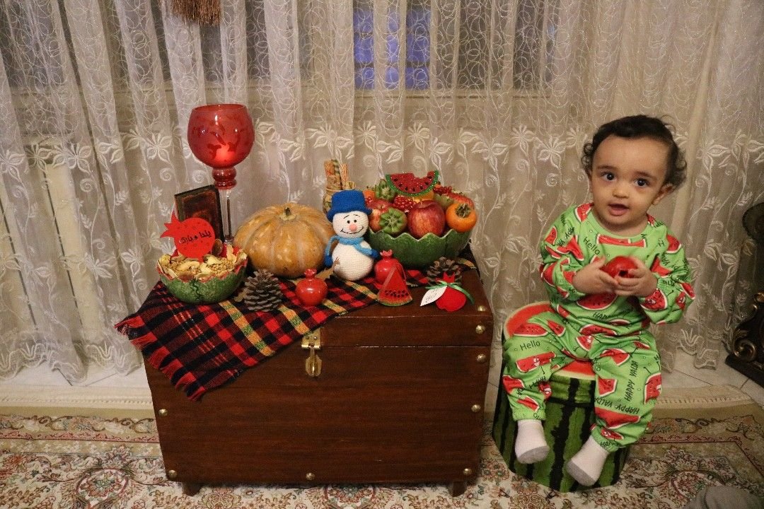 شب یلدا کودک امیرعباس خواجه عمید