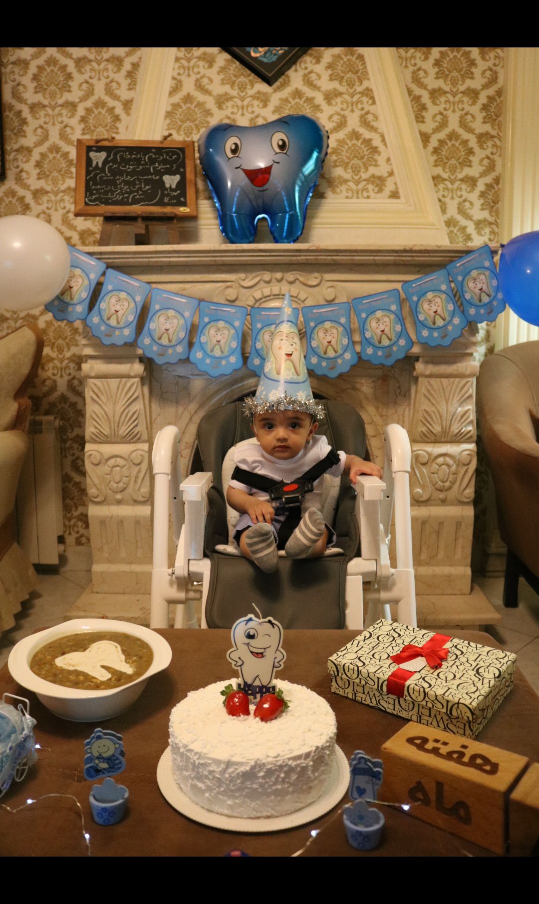 هشت ماهگی نوزاد امیرعباس خواجه عمید