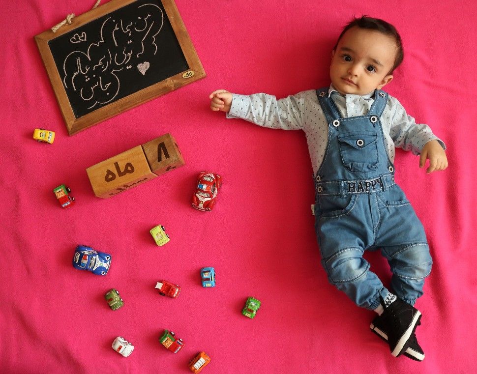 هشت ماهگی نوزاد امیرعباس خواجه عمید